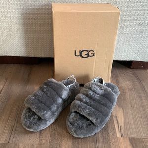 Authentic UGG Fluff yeah slide